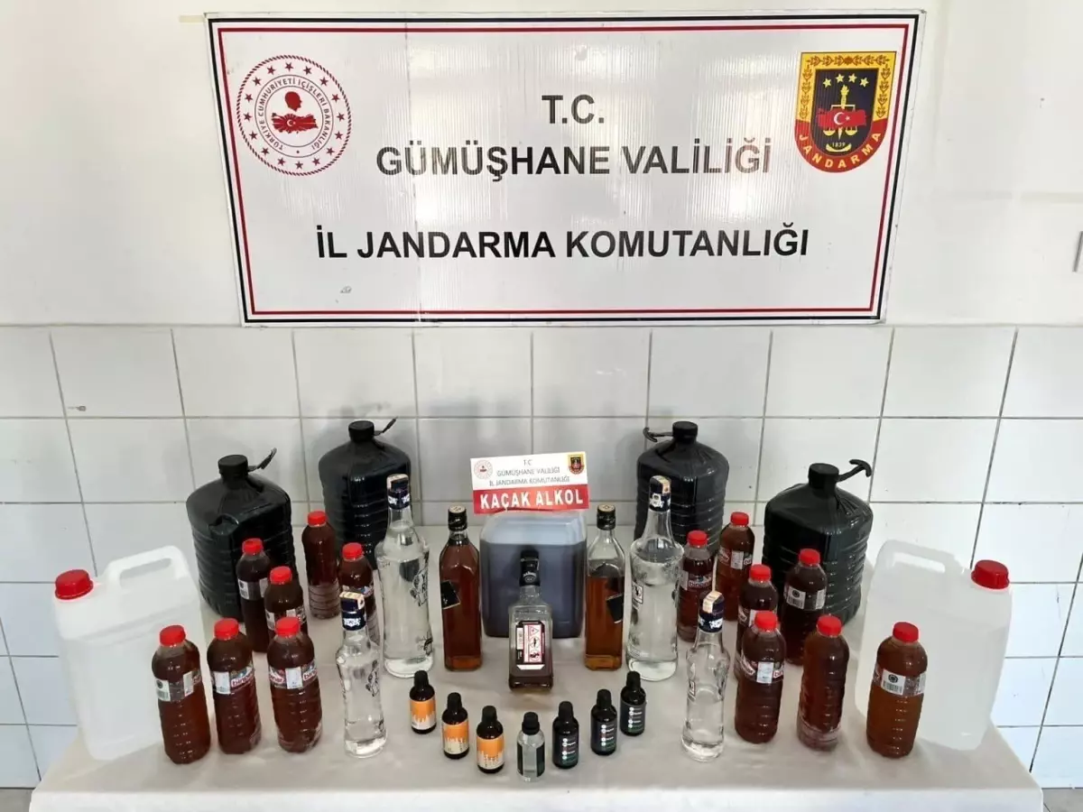 Kelkit’te Sahte İçki Operasyonu