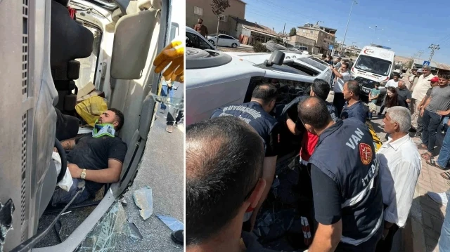 Van’da trafik kazası: Bir kişi yaralandı